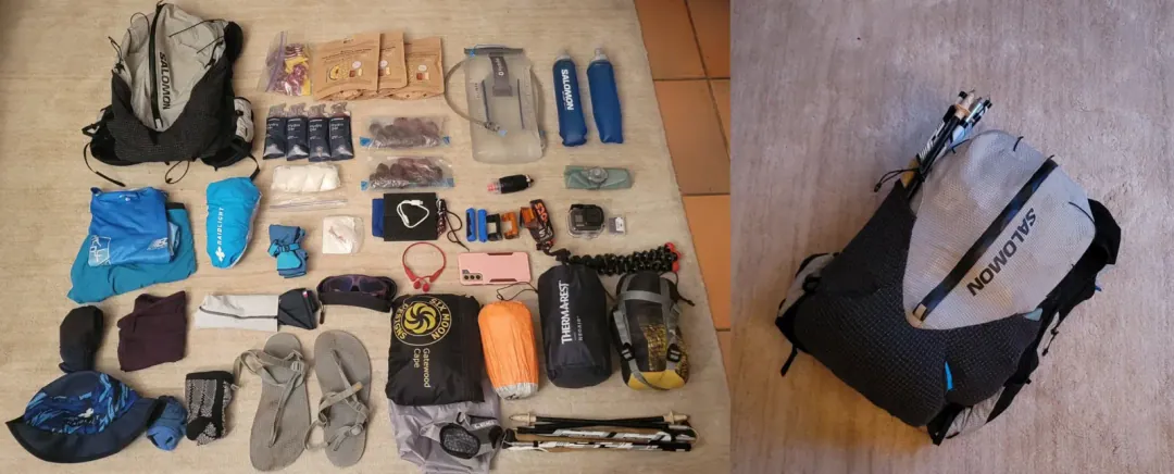 Contenu du sac